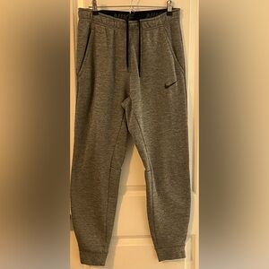 Heathered Grey Nike DriFit joggers